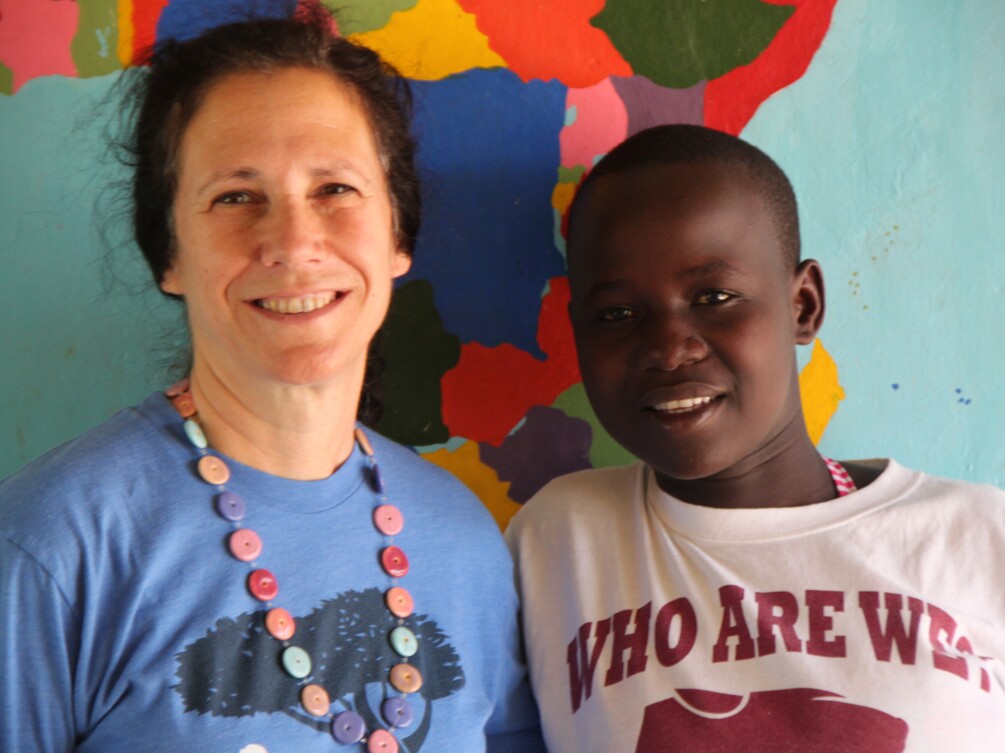 Carrie Arndt with Student