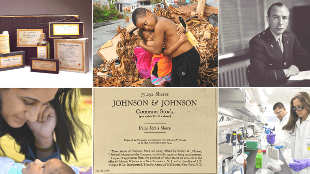 FINAL LEDE- 132 Years of Innovative Credo-Driven Decisions That Have Made Johnson & Johnson the Healthcare Leader It Is Today- Lede Collage