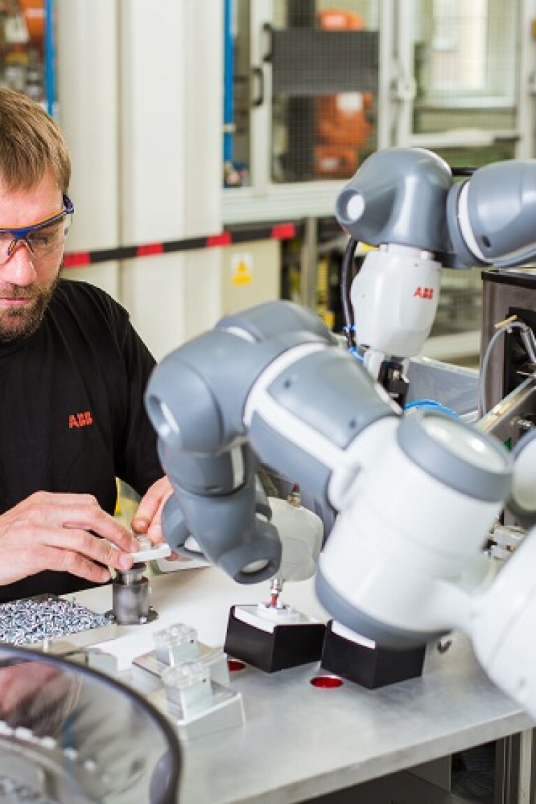 YuMi, Which is the World’s First Collaborative, Dual Arm Robot Able to Work Alongside Humans, Doing Repetitive, Routine Tasks