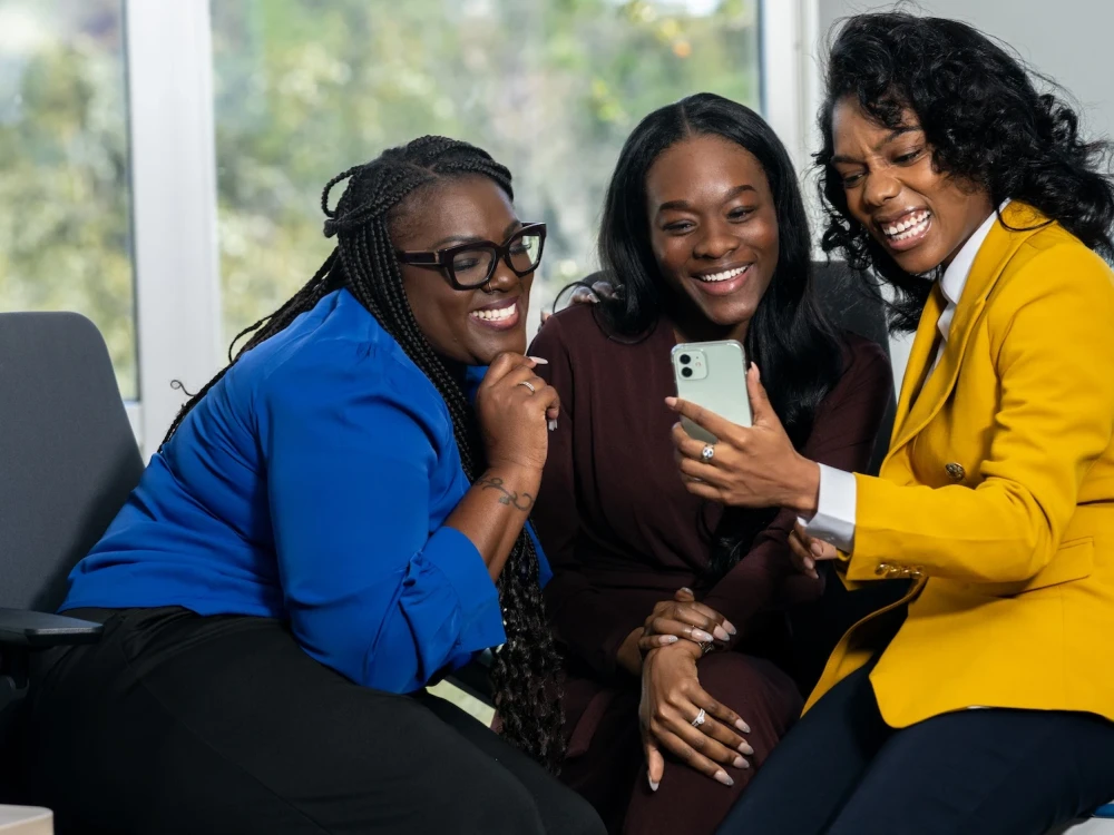 People taking a selfie .webp