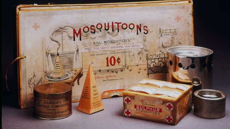 Mosquitoons, an early Johnson & Johnson product