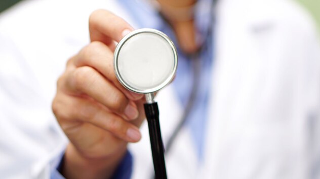 A doctor with stethoscope