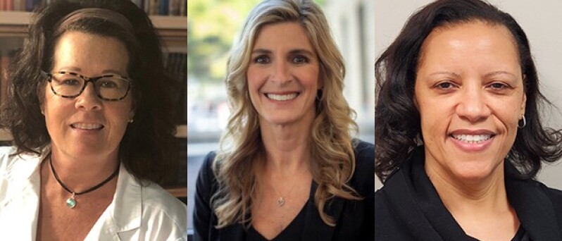 Whitney Nash (left), Michelle Baxter (middle) and Beverly Williams Coleman (right) headshots