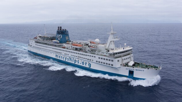 The Africa Mercy ship